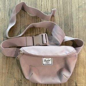 Pink Herschel Fanny pack
